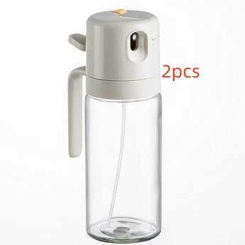 2 In 1 Oil Sprayer Bottle BBQ Cooking Oil Dispenser Olive Oil Pourers Sprayer Kitchen Baking Oil Mister Vinegar Bottle from Quietasty - High - quality SPICE ESSENTIALS