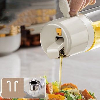 2 In 1 Oil Sprayer Bottle BBQ Cooking Oil Dispenser Olive Oil Pourers Sprayer Kitchen Baking Oil Mister Vinegar Bottle from Quietasty - High - quality SPICE ESSENTIALS