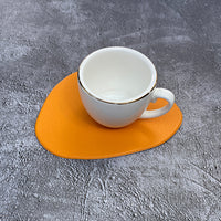 Table Mat Table Mat Placemat Table Mat Heat Insulation PU Leather Placemats Coaster Bowl Kitchen Non-slip