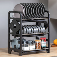 Bowl And Dish Multi-functional Kitchen Storage Knife Bowl And Chopsticks Storage Box Plate Rack