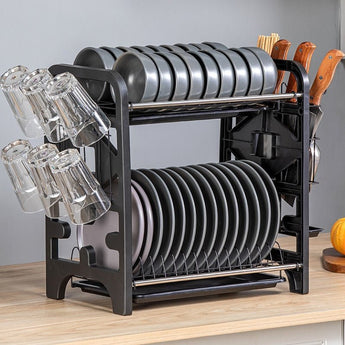 Bowl And Dish Multi - functional Kitchen Storage Knife Bowl And Chopsticks Storage Box Plate Rack from Quietasty - High - quality KITCHEN DRYWARE