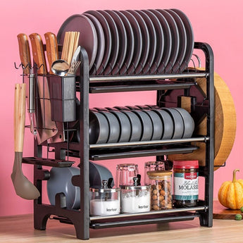 Bowl And Dish Multi - functional Kitchen Storage Knife Bowl And Chopsticks Storage Box Plate Rack from Quietasty - High - quality KITCHEN DRYWARE