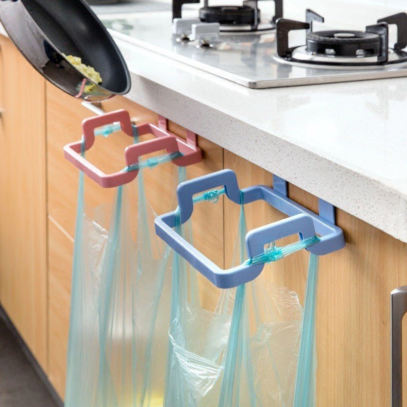 Eco - Friendly Kitchen Door Back Hanging Style Cabinet Stand Trash Garbage Bags Support Holder from Quietasty - High - quality HOME COMFORTS