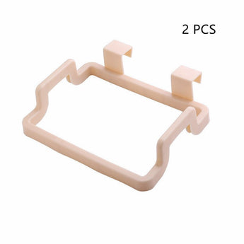 Eco - Friendly Kitchen Door Back Hanging Style Cabinet Stand Trash Garbage Bags Support Holder from Quietasty - High - quality HOME COMFORTS
