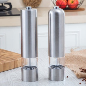 Electric Salt And Pepper Grinder from Quietasty - High - quality SPICE ESSENTIALS