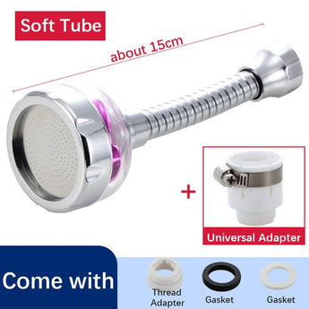Faucet Splashproof Kitchen Home Shower Universal Joint Extender from Quietasty - High - quality KITCHEN DRYWARE