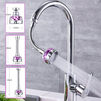 Faucet Splashproof Kitchen Home Shower Universal Joint Extender from Quietasty - High - quality KITCHEN DRYWARE