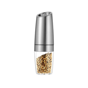 Gravity Induction Electric Pepper Grinder Automatic Sea Salt Pepper Grinder Stainless Steel Mill With Adjustable Thickness from Quietasty - High - quality SPICE ESSENTIALS