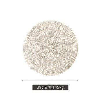 Handmade ramie placemat from Quietasty - High - quality DINING ELEGANCE