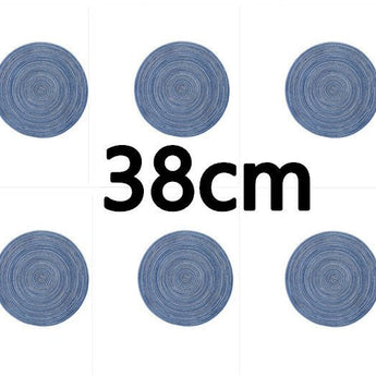 Handmade ramie placemat from Quietasty - High - quality DINING ELEGANCE