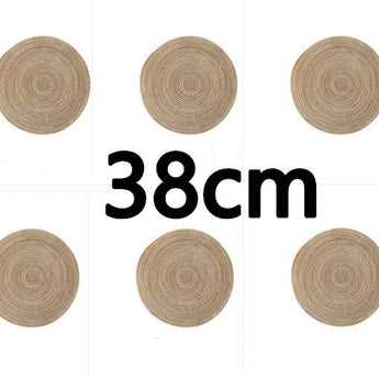 Handmade ramie placemat from Quietasty - High - quality DINING ELEGANCE