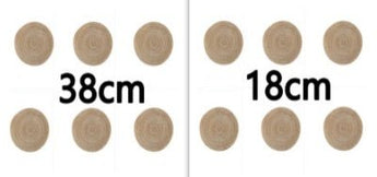 Handmade ramie placemat from Quietasty - High - quality DINING ELEGANCE
