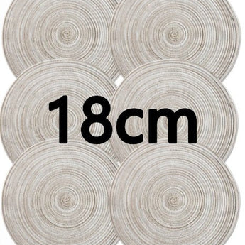 Handmade ramie placemat from Quietasty - High - quality DINING ELEGANCE