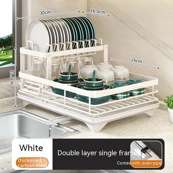 Kitchen Storage Rack Dish Storage Household from Quietasty - High - quality KITCHEN DRYWARE