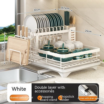 Kitchen Storage Rack Dish Storage Household from Quietasty - High - quality KITCHEN DRYWARE