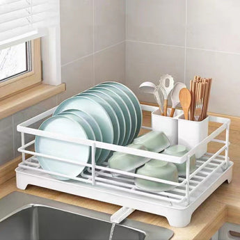 Kitchen Storage Rack Multi - functional Draining Bowl Rack Bowl Dish Tableware Storage Iron Dish Rack Sink Draining Bowl Rack from Quietasty - High - quality KITCHEN DRYWARE