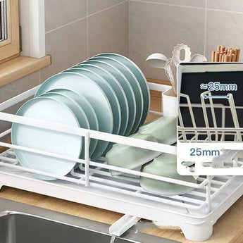 Kitchen Storage Rack Multi - functional Draining Bowl Rack Bowl Dish Tableware Storage Iron Dish Rack Sink Draining Bowl Rack from Quietasty - High - quality KITCHEN DRYWARE