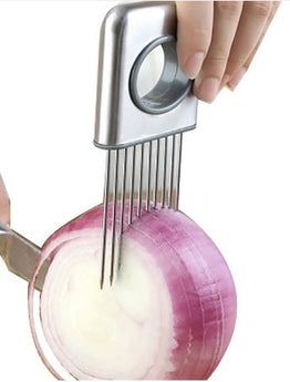 Multifunction Stainless Steel Onion Cutter Chopper Slicer Vegetable Cutting Loose Meat Lemon Tomato Slicing Gadget from Quietasty - High - quality COOKWARE ESSENTIALS