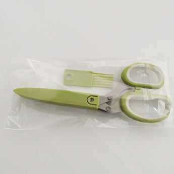 Multifunctional Muti - Layers Stainless Steel Knives Multi - Layers Kitchen Scissors Scallion Cutter Herb Laver Spices Cook Tool Cut from Quietasty - High - quality COOKWARE ESSENTIALS