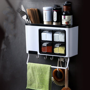 Punch - free kitchen shelf from Quietasty - High - quality FRESHNESS SAVERS