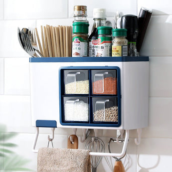 Punch - free kitchen shelf from Quietasty - High - quality FRESHNESS SAVERS