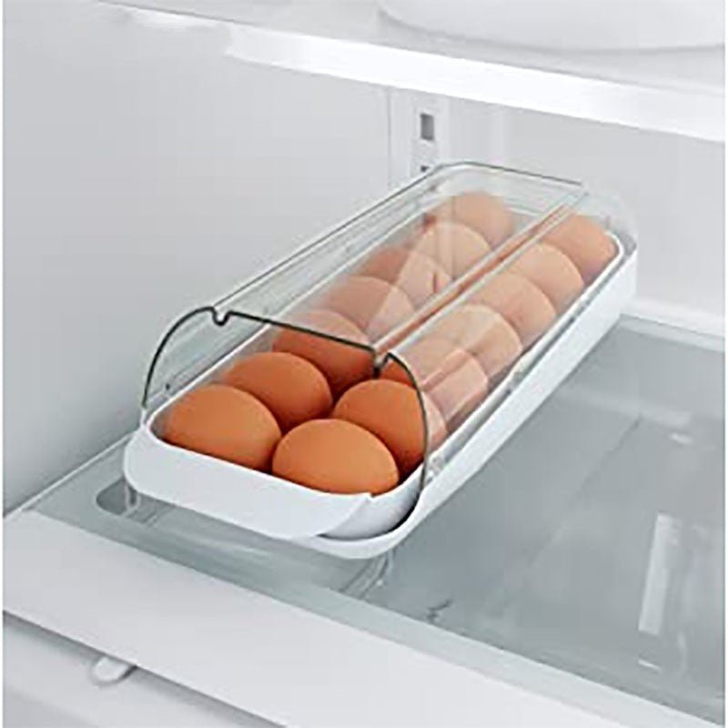 Refrigerator Egg Storage Rack Rolling Egg Dispenser from Quietasty - High - quality FRESHNESS SAVERS
