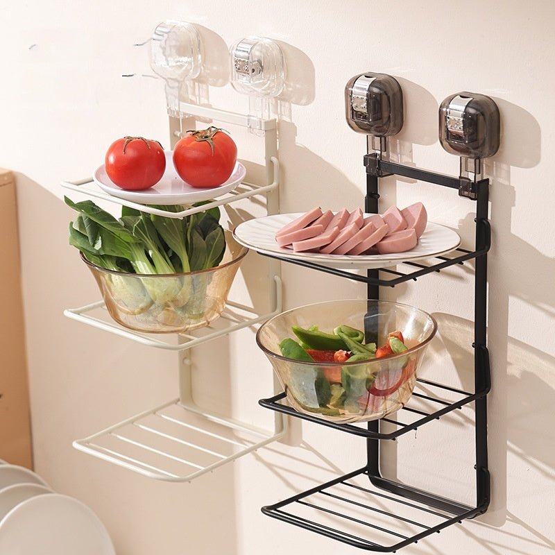 Suction Cup Kitchen Dish Rack Wall Hanging from Quietasty - High - quality HOME COMFORTS