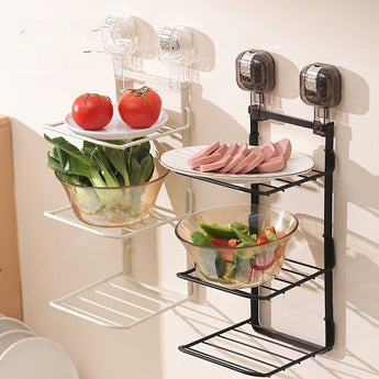 Suction Cup Kitchen Dish Rack Wall Hanging from Quietasty - High - quality HOME COMFORTS