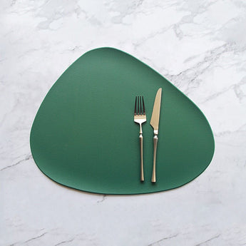 Table Mat Table Mat Placemat Table Mat Heat Insulation PU Leather Placemats Coaster Bowl Kitchen Non - slip from Quietasty - High - quality DINING ELEGANCE
