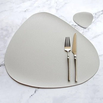 Table Mat Table Mat Placemat Table Mat Heat Insulation PU Leather Placemats Coaster Bowl Kitchen Non - slip from Quietasty - High - quality DINING ELEGANCE