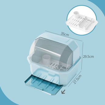 Tableware Storage Box Drain Dish Rack Kitchen Household Cup Holder Dish Rack Plastic from Quietasty - High - quality KITCHEN DRYWARE