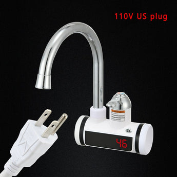 Water Heating Faucet 3000w Instant Hot Electric Faucet Water Heating Tap With LED Display EU Plug 220V Tempreature Faucet from Quietasty - High - quality DINING ELEGANCE