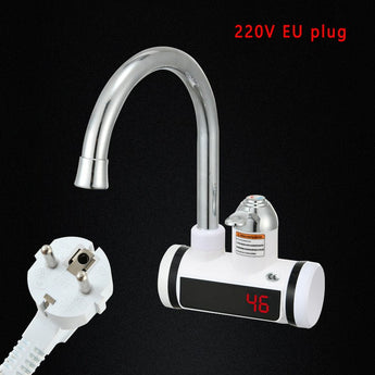 Water Heating Faucet 3000w Instant Hot Electric Faucet Water Heating Tap With LED Display EU Plug 220V Tempreature Faucet from Quietasty - High - quality DINING ELEGANCE