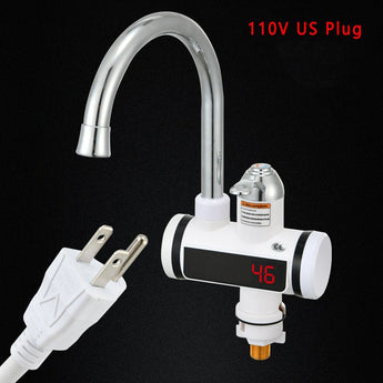 Water Heating Faucet 3000w Instant Hot Electric Faucet Water Heating Tap With LED Display EU Plug 220V Tempreature Faucet from Quietasty - High - quality DINING ELEGANCE